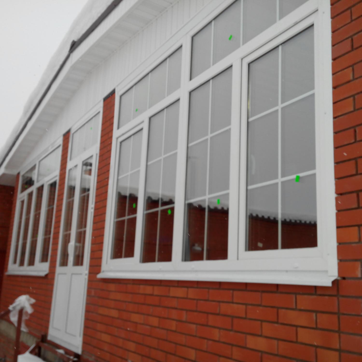 Остекление веранды профилем VEKA