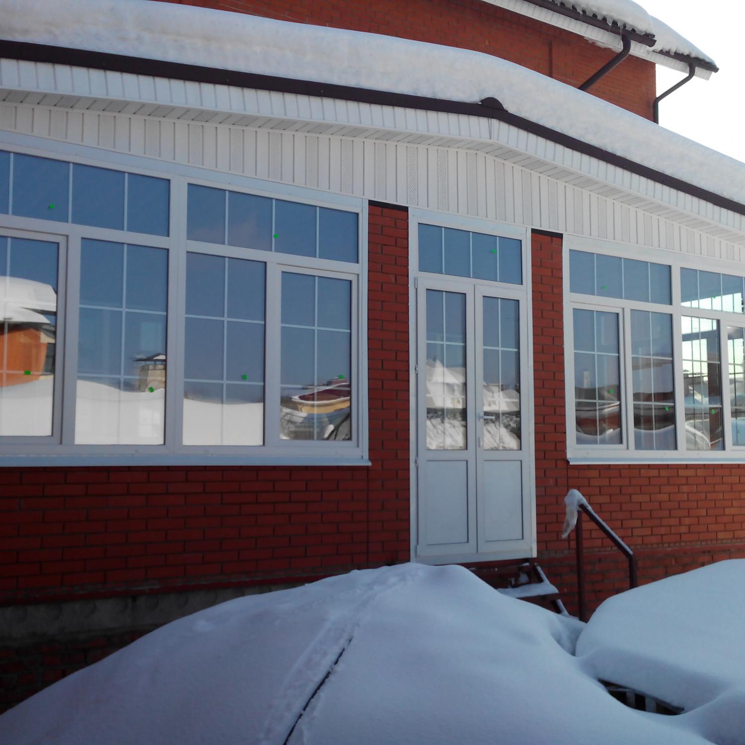 Остекление веранды профилем VEKA